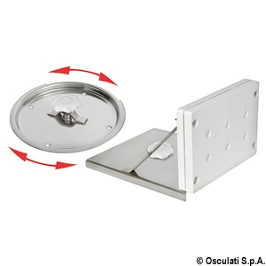 Outboard swivelling bracket
